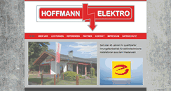 Desktop Screenshot of hoffmannelektro.de